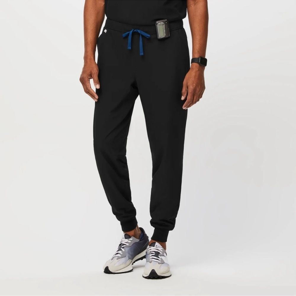 Figs Tansen FREEx Lined Jogger Scrub Pants Men’s Size XXL Tall Black